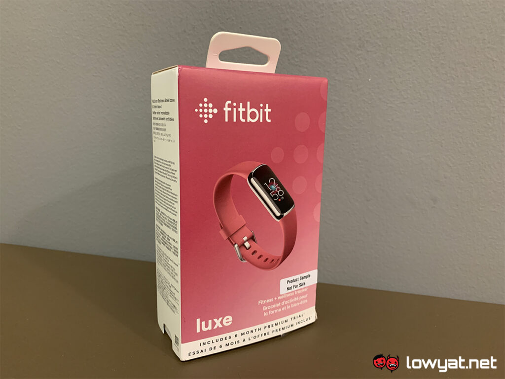 Fitbit luxe box