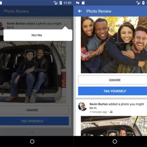Meta Facebook Face Recognition tag