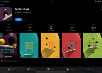 Netflix Games ipad teeter up