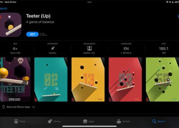 Netflix Games ipad teeter up