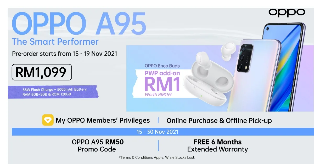 OPPO A95 Launch Malaysia