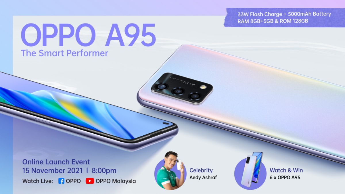 OPPO A95 Launch Malaysia Date