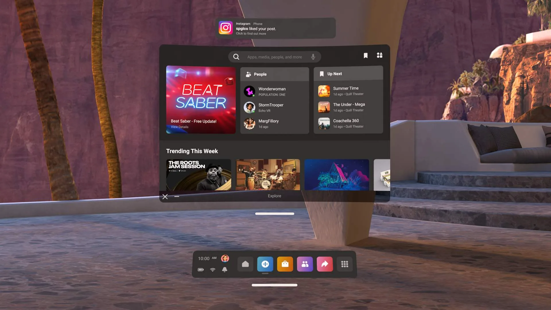 Oculus Quest headsets update Space Sense