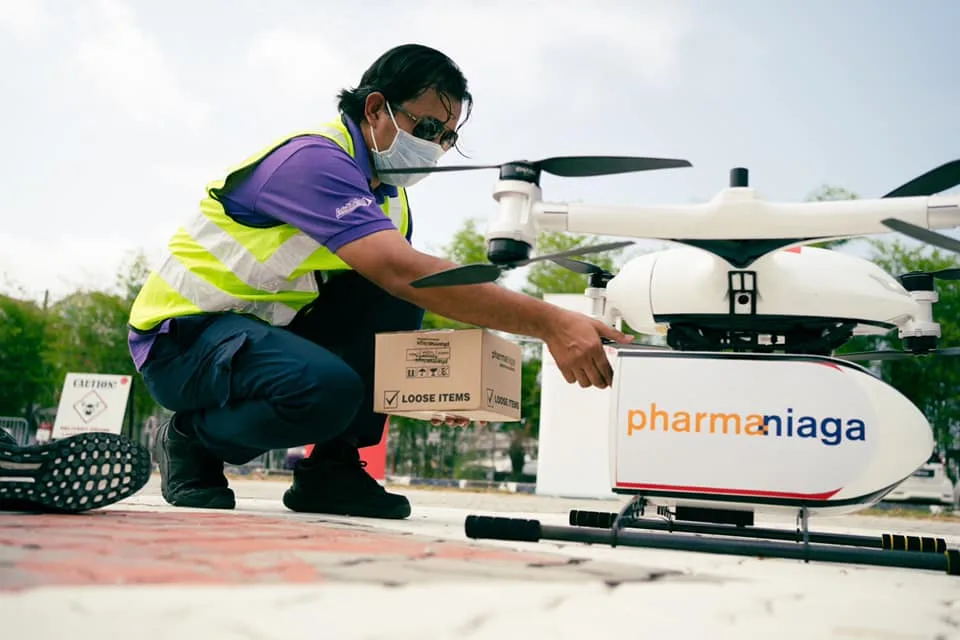 Pharmaniaga drone project eagle medical POC