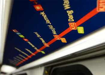 Rapid KL LRT train Prasarana My50 Kelana Jaya line disruption