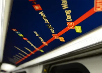 Rapid KL LRT train Prasarana My50 Kelana Jaya line disruption