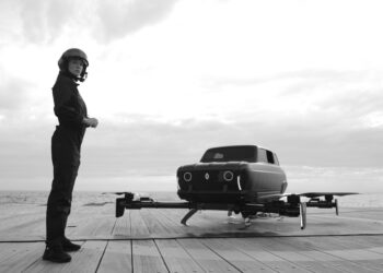 Renault Air4 4 flying car drone 60th anniversary