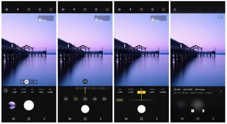 Samsung Galaxy S21 Ultra Expert RAW app