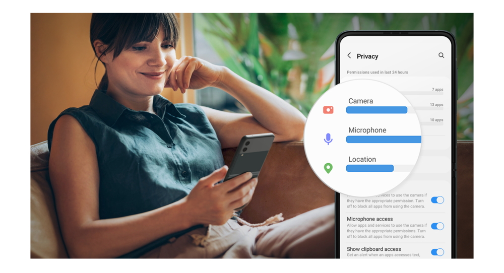 Samsung android 12 one ui 4 privacy