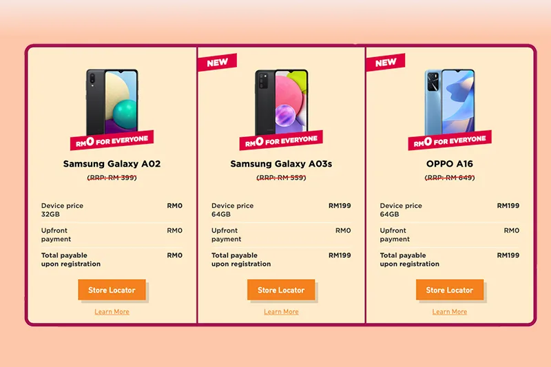 U Mobile GX68 Free Phones