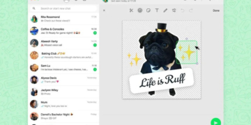 WhatsApp web custom sticker creator feature