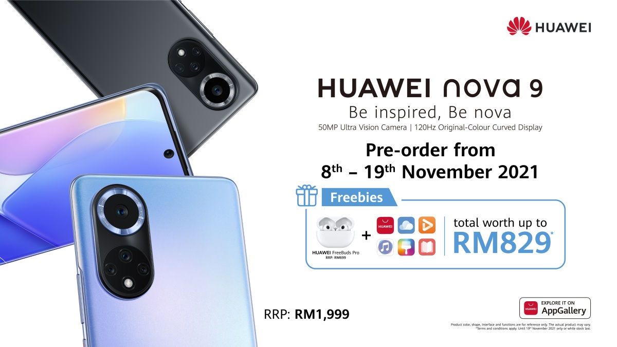 huawei nova 9 launch malaysia