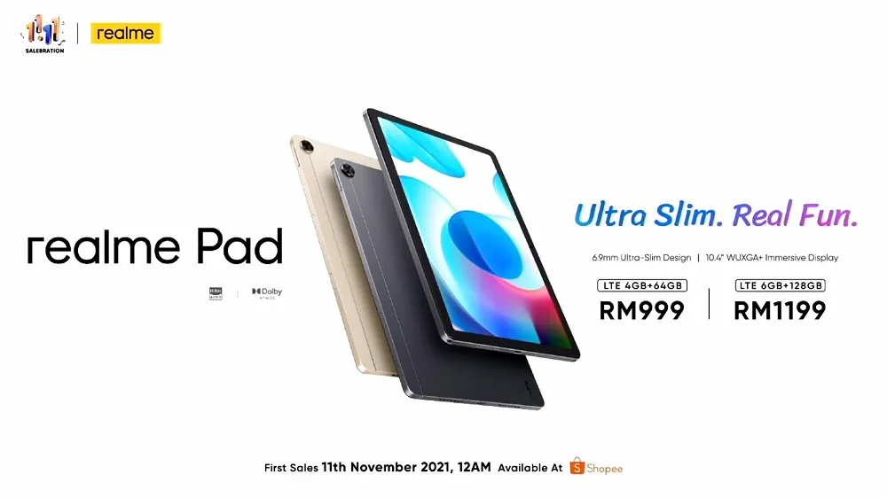 realme Pad price