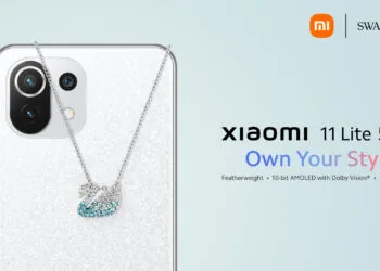 Xiaomi 11 Lite 5G NE Swarovski Swan pendant limited edition gift set Malaysia