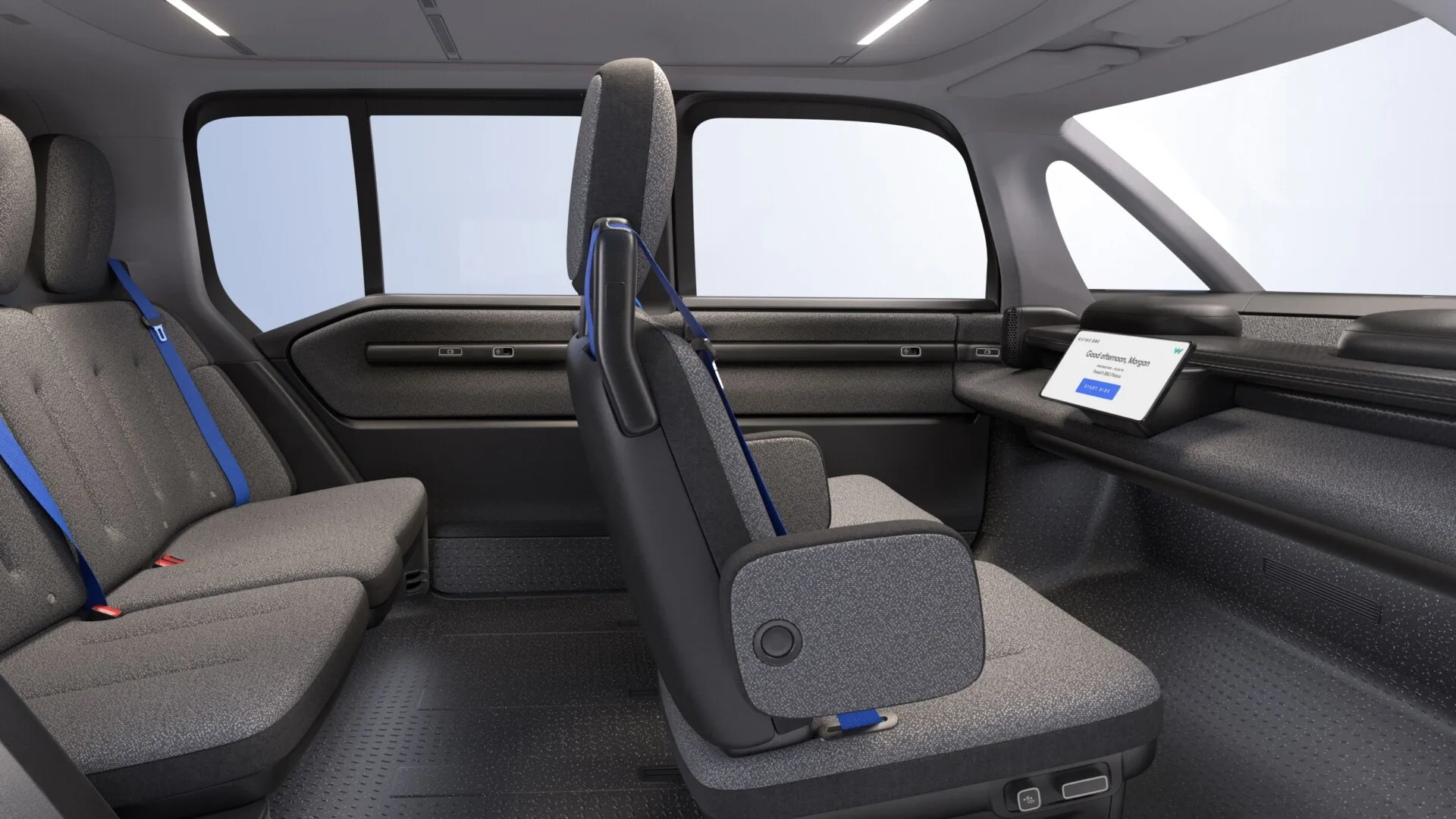 Geely waymo interior