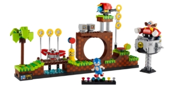 LEGO Ideas Sonic The Hedgehog Green Hill Zone pieces