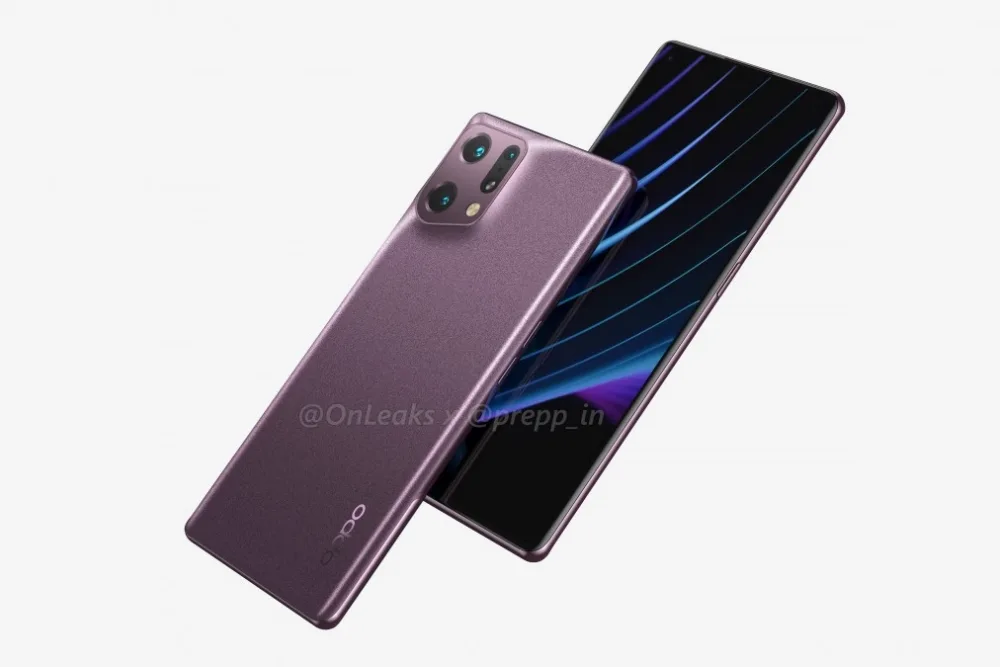 OPPO Find X5 prototype render 2
