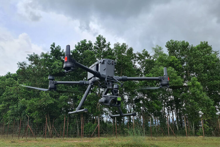 Drone used by PDRM for border patrol (Photo: PDRM Drone Unit/Facebook)