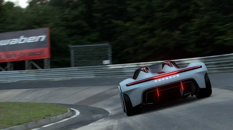Porsche Vision Gran Turismo back