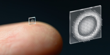 Researchers Develop high-res camera the size of a grain of salt micro-camera