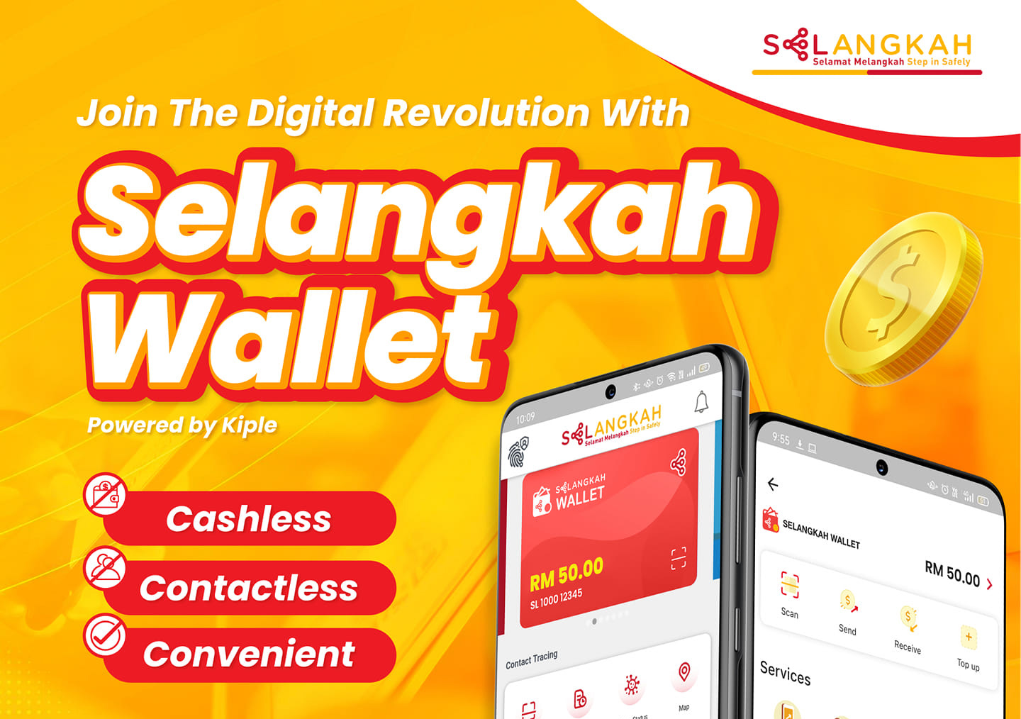 Selangkah Wallet launch