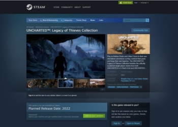 Uncharted Steam