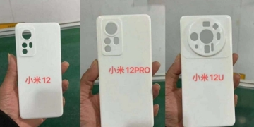 Xiaomi 12 rear camera array design leaks