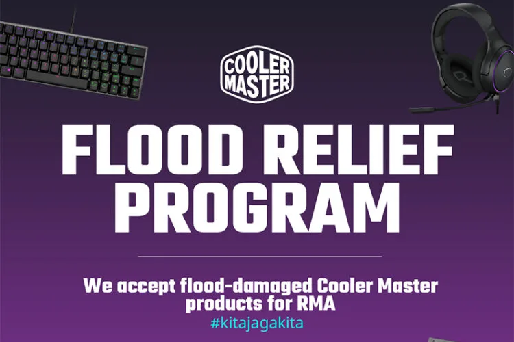 cooler master flood relief repair