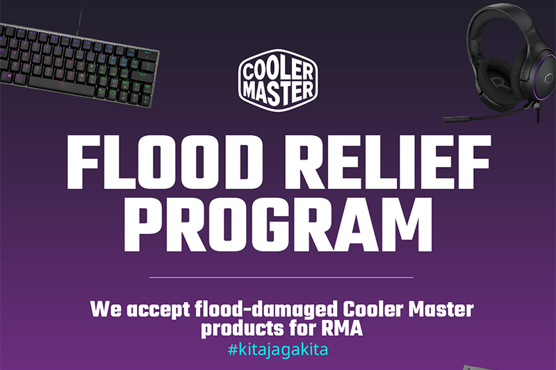 cooler master flood relief repair