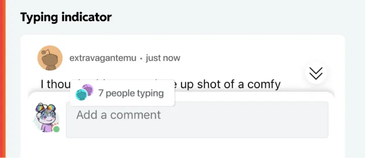 reddit typing indicator