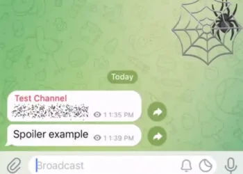 telegram spoiler hide