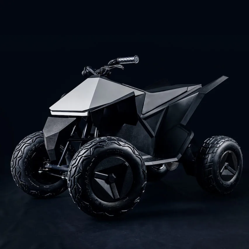 tesla cyberquad atv for kids