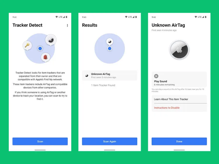 tracker detect apple airtags find my