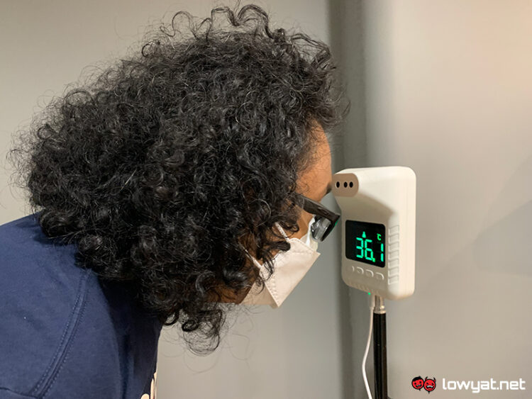 COVID-19 SOP Temperature check