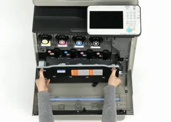 Canon DRM feature chip shortage printer toner