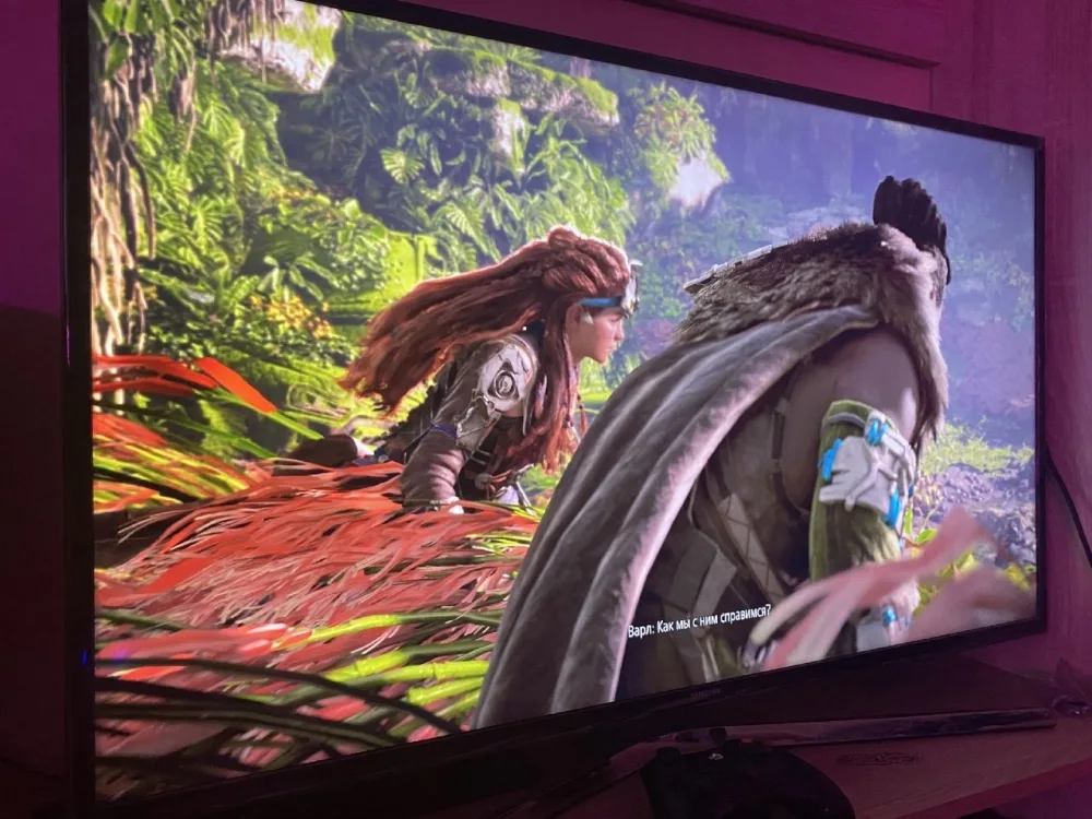 Horizon Forbidden West off screen shot 2