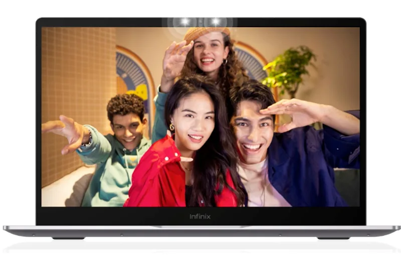 Infinix inbook x2 dual star lights