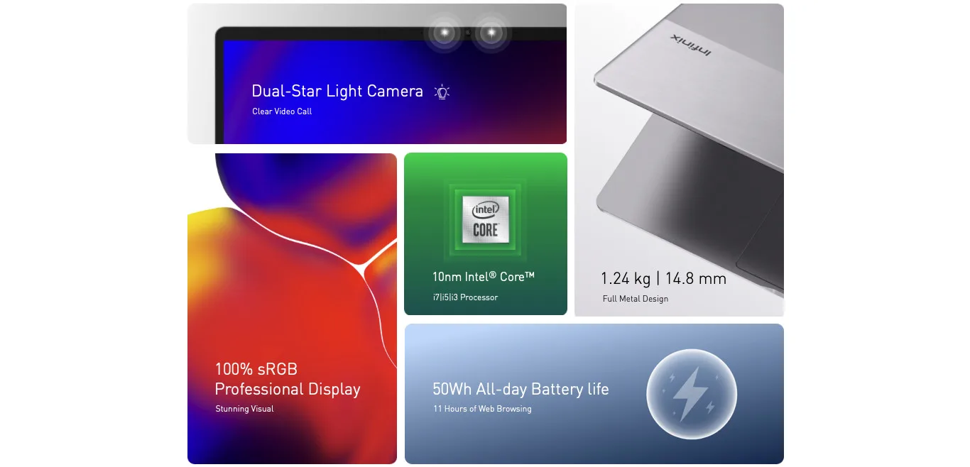 Infinix inbook x2 specs