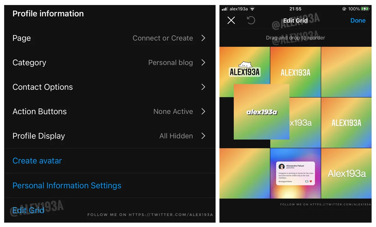 Instagram Revamping User Profiles