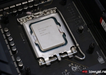 The Intel Core i5-12600K,