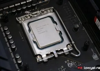 The Intel Core i5-12600K,