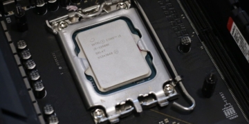 The Intel Core i5-12600K,