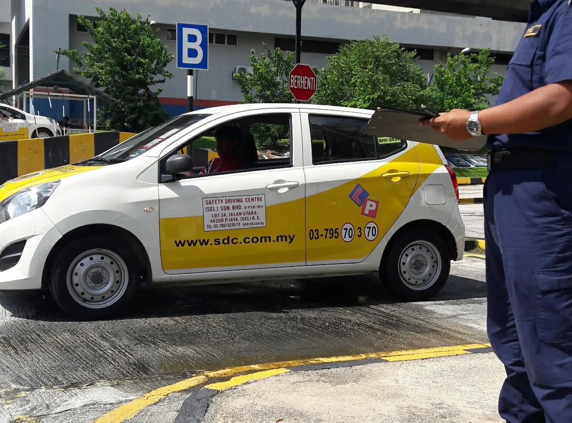 JPJ Driving licence test