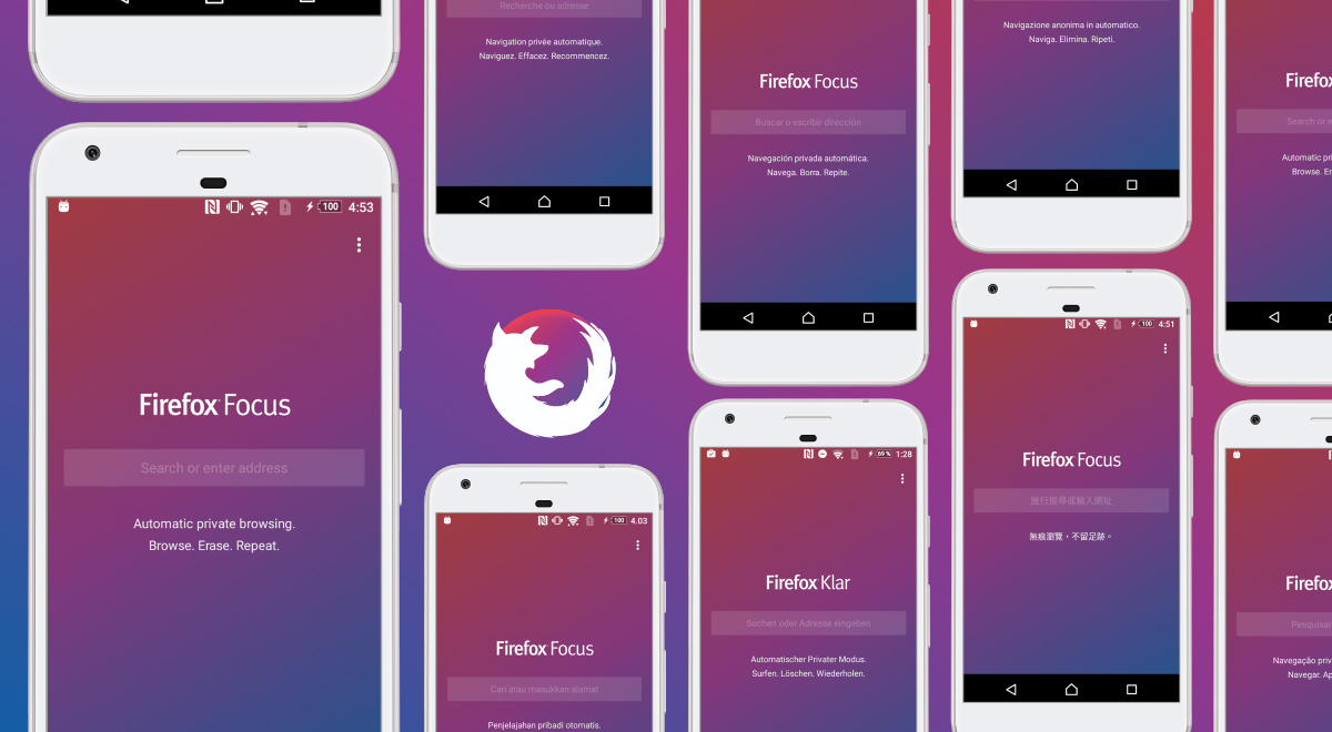 Mozilla Firefox Focus Cross-Site Tracking Prevention Feature Android Application