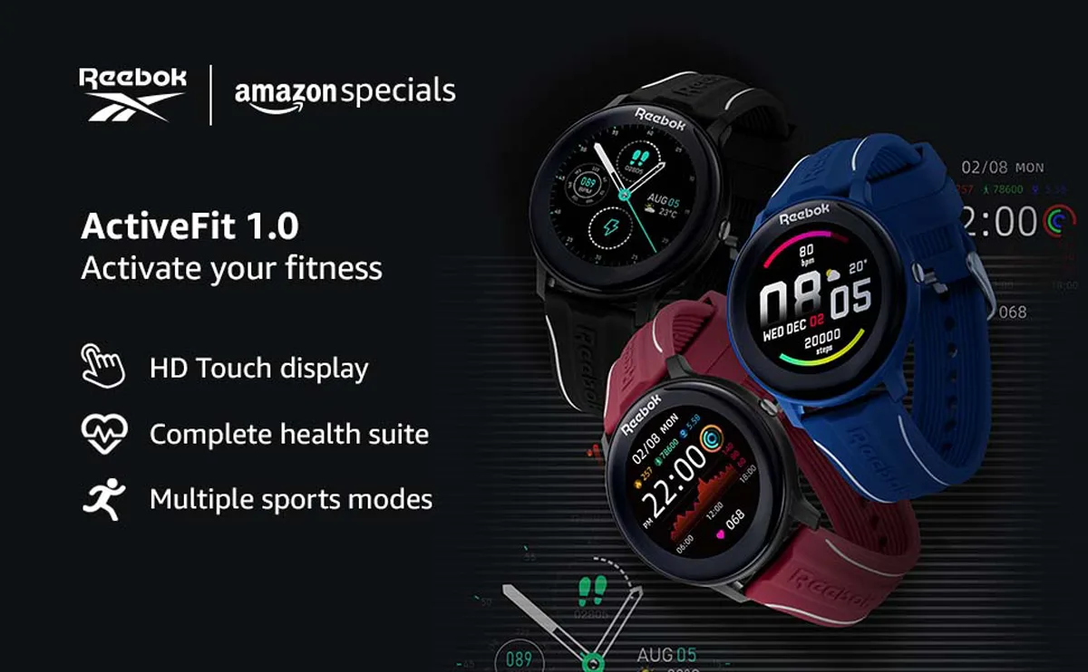 Reebok ActiveFit 1.0 smartwatch india amazon