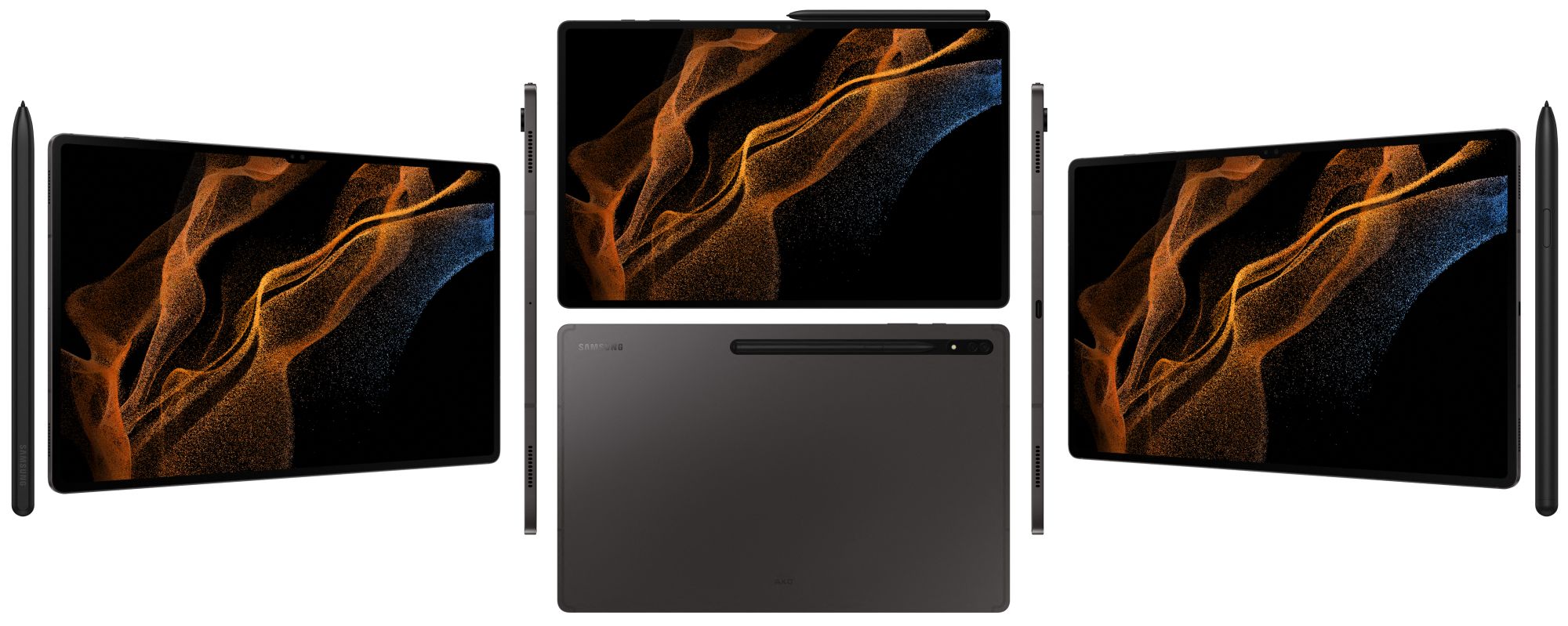 Le nouveau Samsung Galaxy Tab S8 Ultra Images présente la tablette dans toute sa splendeur haute résolution
