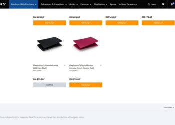 Sony Malaysia PS5 faceplates