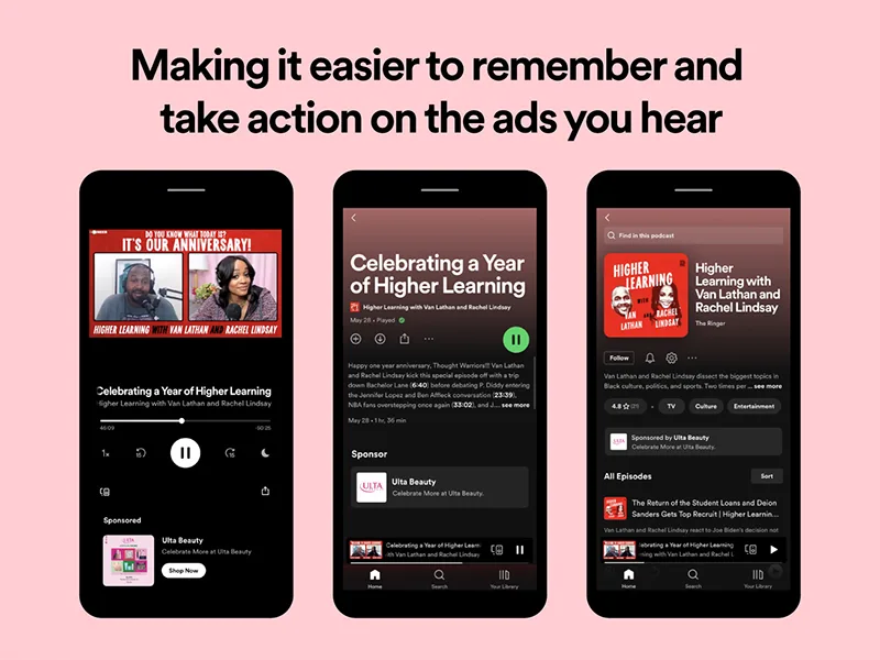 Spotify podcast cta