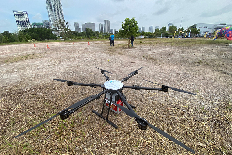 Johor ouvre officiellement le plus grand site de test de drones en Asie du Sud-Est