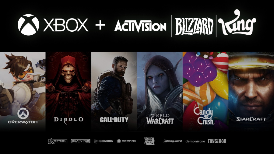 Microsoft va acquérir Activision Blizzard via un accord de 68,7 milliards de dollars